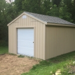 Brookfield WI 12x15 Gable shed on slab